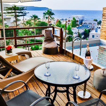 Galini Sea View Hotel Agia Marina Exterior foto