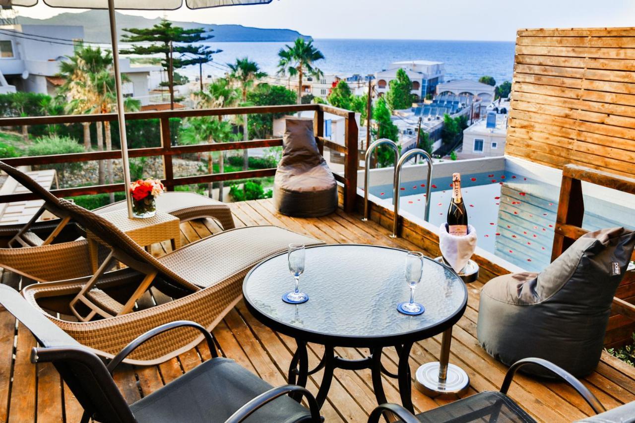 Galini Sea View Hotel Agia Marina Exterior foto