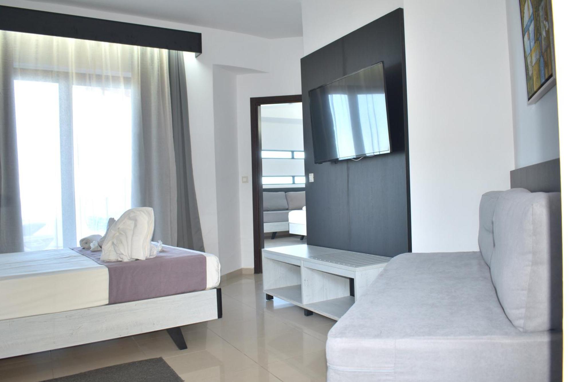 Galini Sea View Hotel Agia Marina Exterior foto