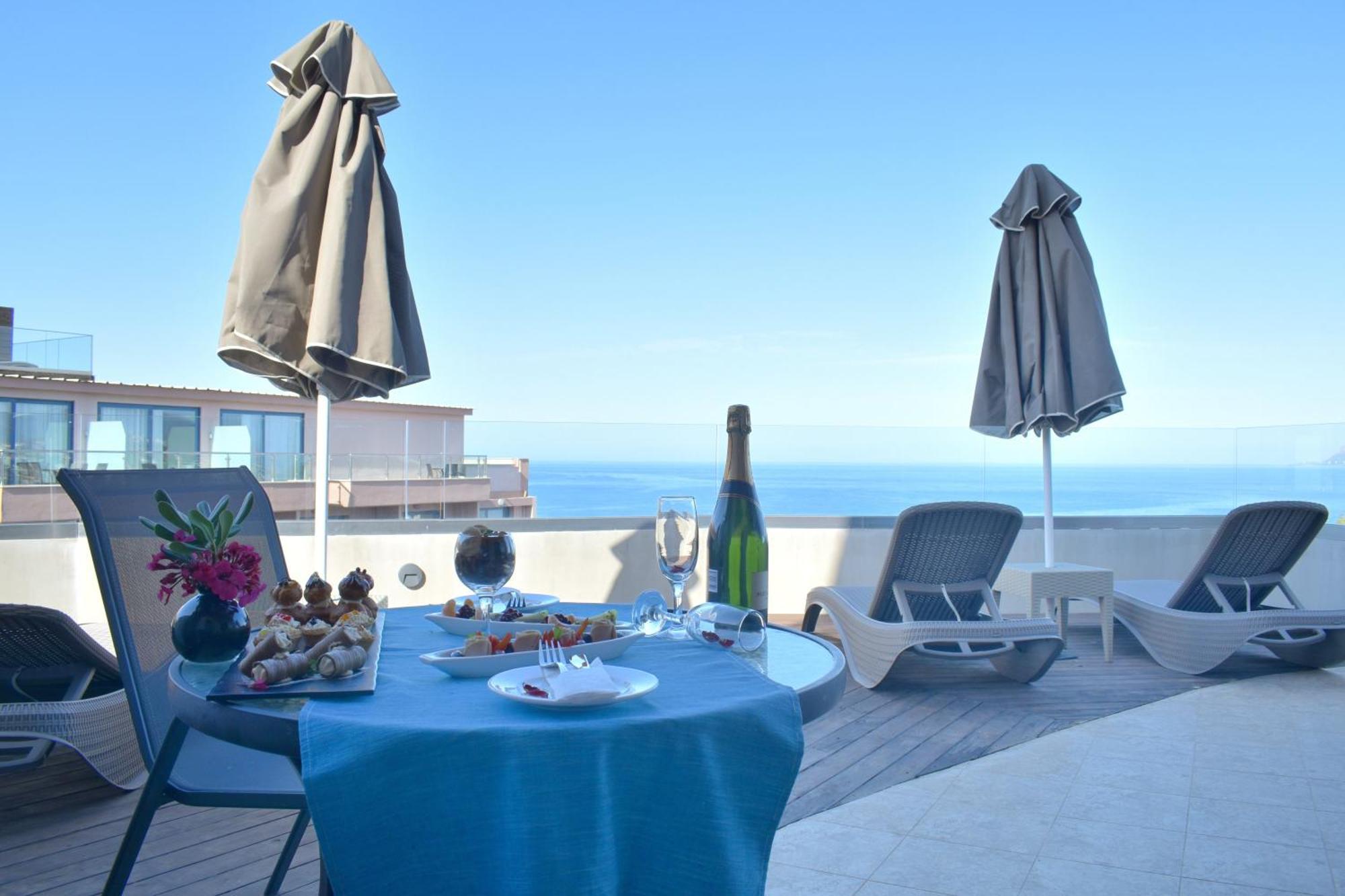 Galini Sea View Hotel Agia Marina Exterior foto